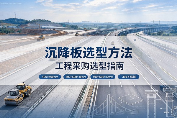 弋阳沉降板选择方法