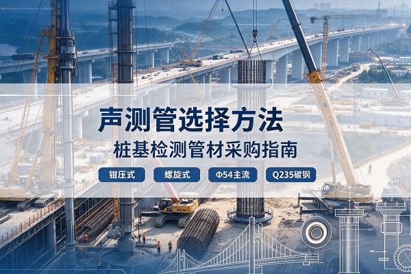 弋阳声测管选型标准