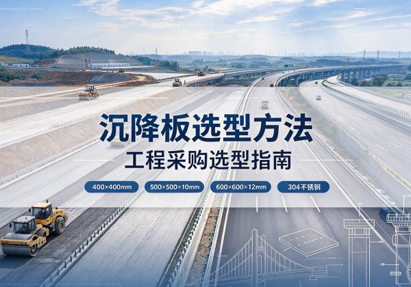 弋阳沉降板选择方法
